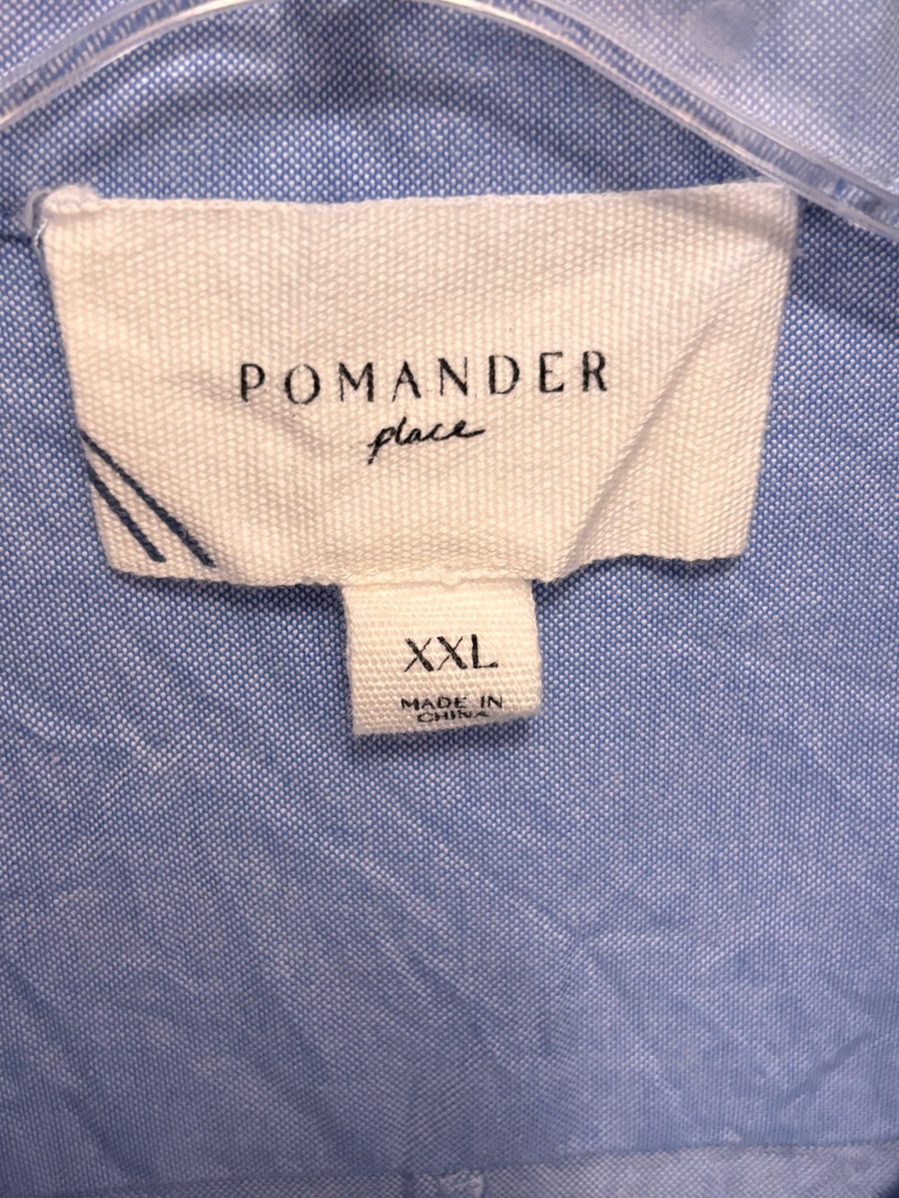 Pomander Place by Tuckernuck Oxford Shirt dress with pockets. Size XXL. - Picture 5 of 6